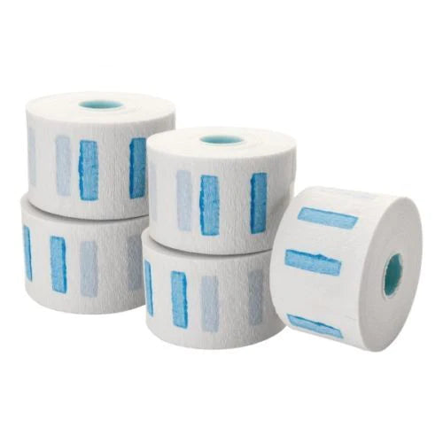 Bob Premium Self Adhesive Salon Neck Strips White - 5 Rolls