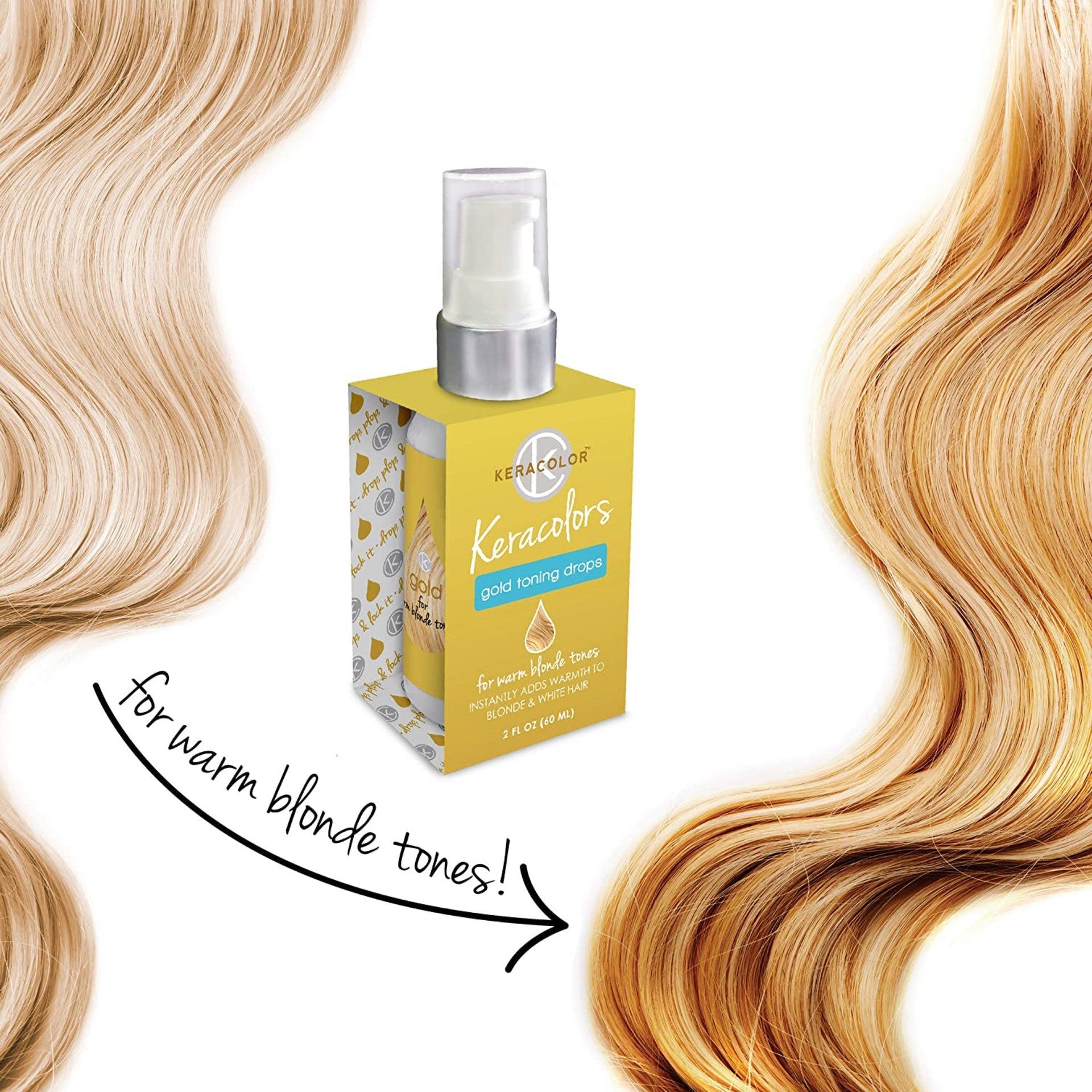 Keracolor Keracolors Gold Toning Drops 60ml