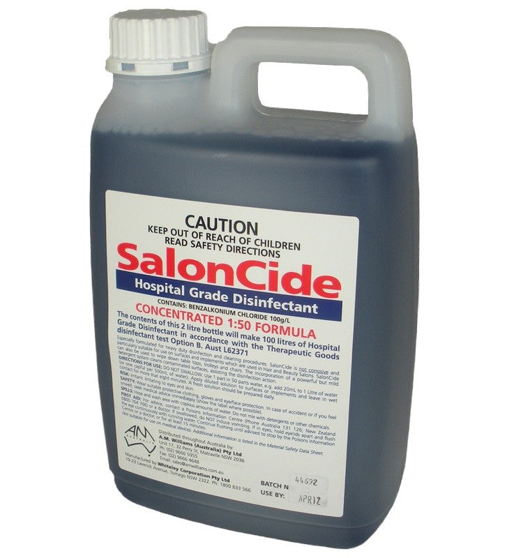 Saloncide Concentrated Hospital Grade Disinfectant 2 litre
