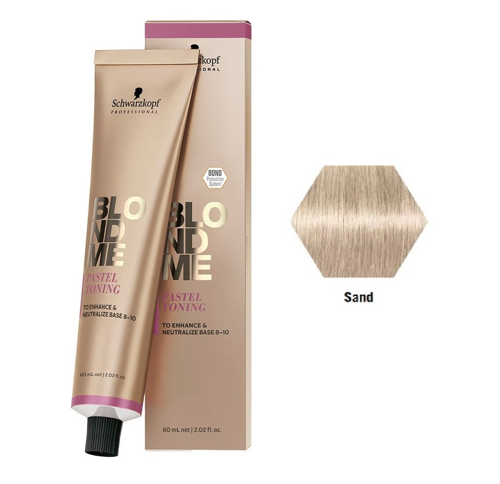Schwarzkopf BlondMe Pastel Toning Sand 60ml T-Sand