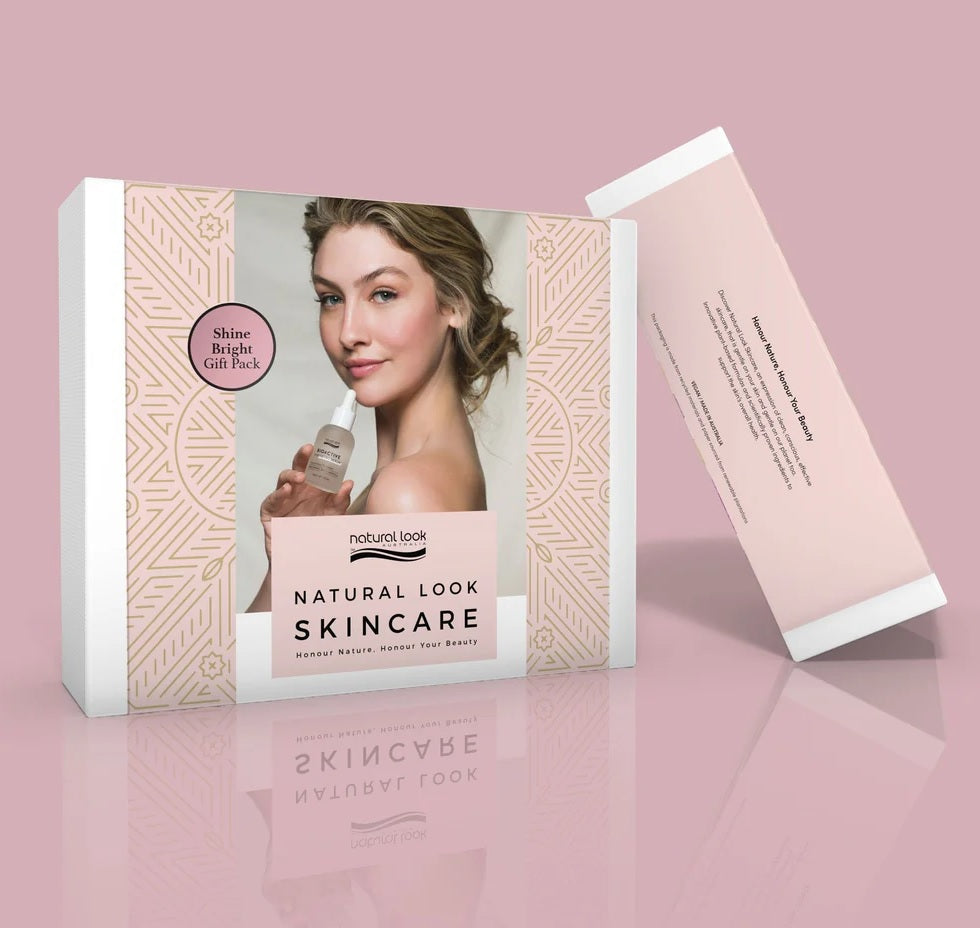 Natural Look Shine Bright Skincare Gift Pack