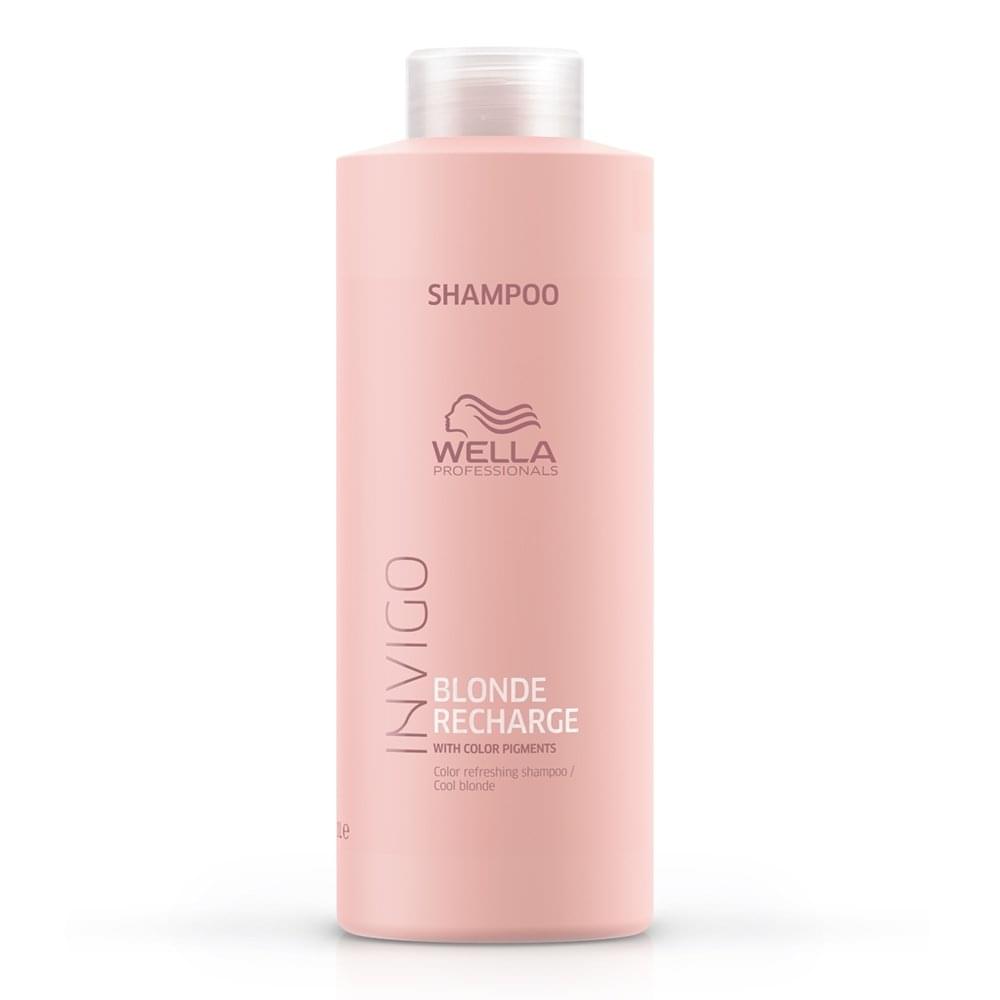 Wella INVIGO Blonde Recharge Color Refreshing Shampoo 1lt