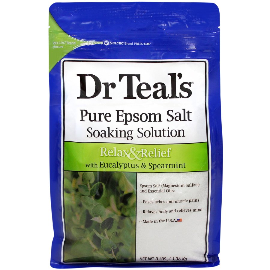 Dr Teal's Pure Epsom Salt Soaking Solution 1.36kg - Relax & Relief
