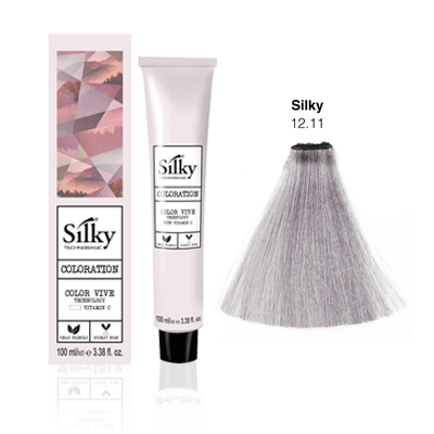 Silky Colour 100ml - 12.11 Ultra Light Intense Ash Ultra Lift