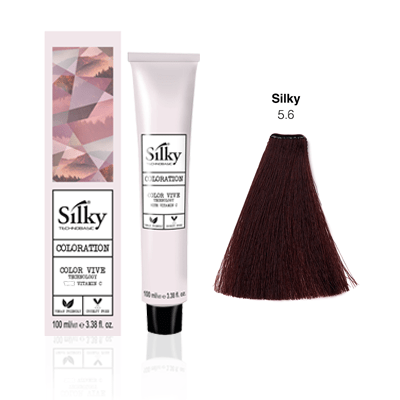 Silky Colour 100ml - 5.6 Light Red Brown