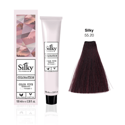Silky Colour 100ml - 55.20 Light Violet Brown
