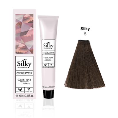 Silky Colour 100ml - 5 Light Brown