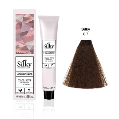 Silky Colour 100ml - 6.7 Dark Chestnut Blonde