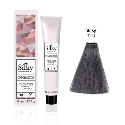 Silky Colour 100ml - 7.11 Intense Ash Blonde