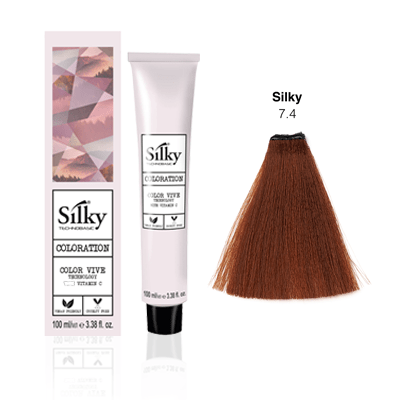 Silky Colour 100ml - 7.4 Copper Blonde