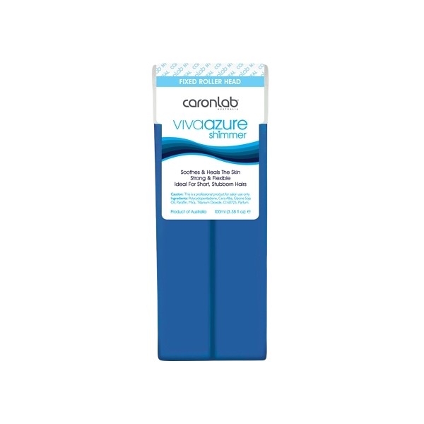 Caronlab Viva Azure Shimmer Strip Wax Cartridge 100ml
