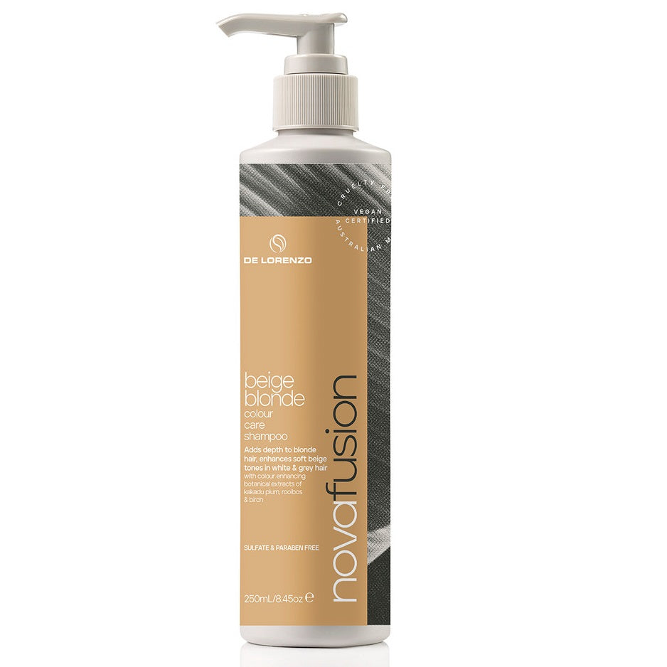 De Lorenzo Novafusion Beige Blonde Shampoo 250ml