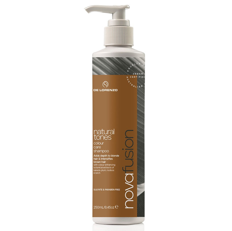 De Lorenzo Novafusion Natural Tones Shampoo 250ml