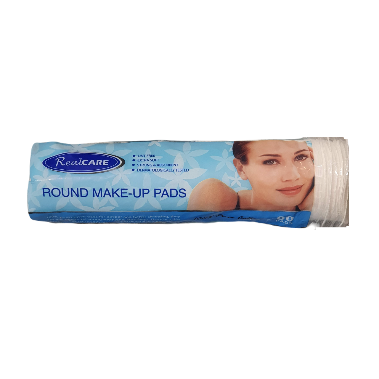 Realcare Round Makeup Pads 80pk
