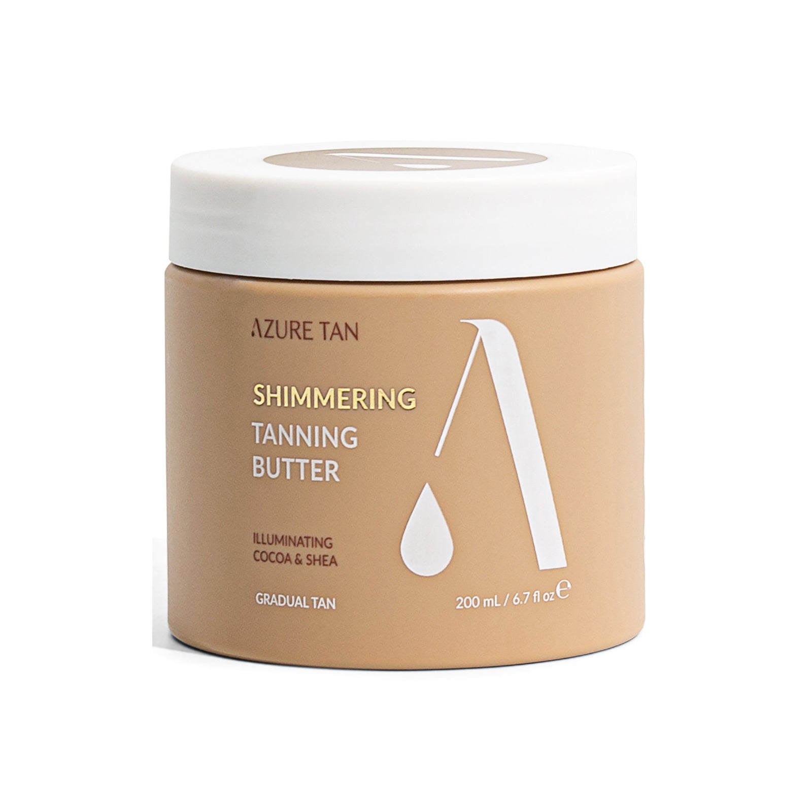 Azure Tan Shimmering Tanning Butter Gradual Tan 200ml