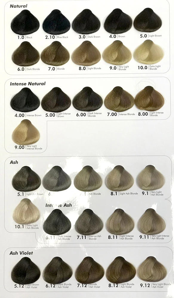 Cristalli Hair Colour 100ml - 11.16 Arctic Titanium Blonde