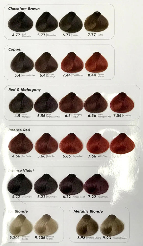 Cristalli Hair Colour 100ml - 5.22 Plum Violet