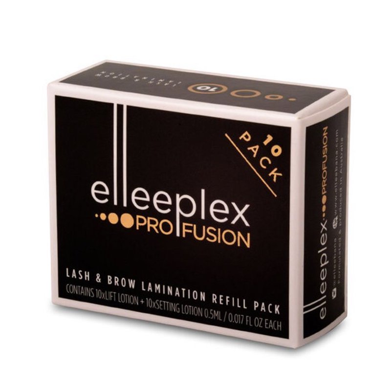 Elleeplex ProFusion Lash Lift & Brow Lamination 10 Shot Refill Pack