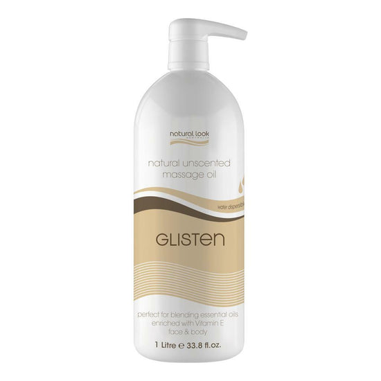 Natural Look Glisten Unscented Massage oil 1lt