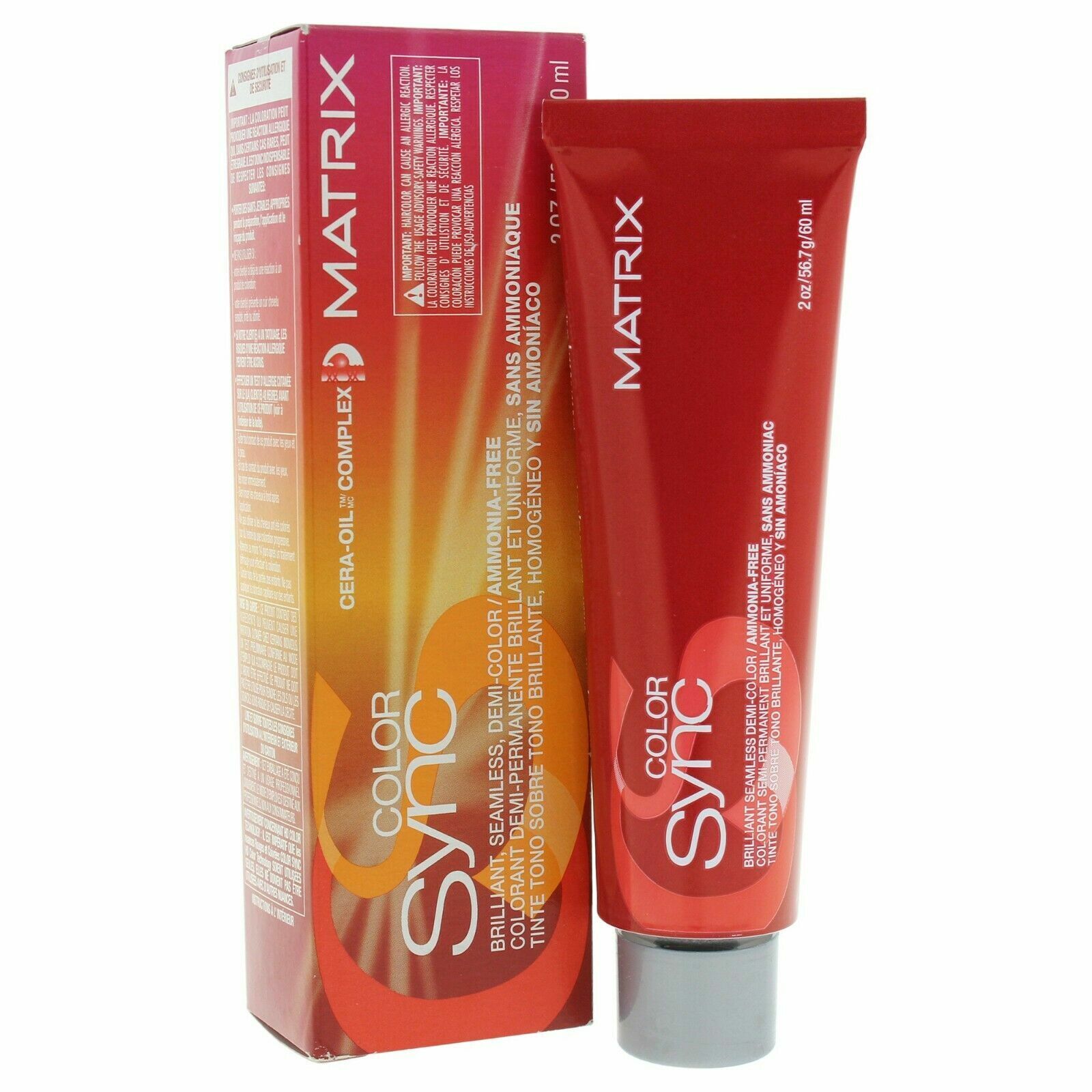 Matrix SoColour Sync Semi Permanent Colour 60ml - HD-RV Red Violet