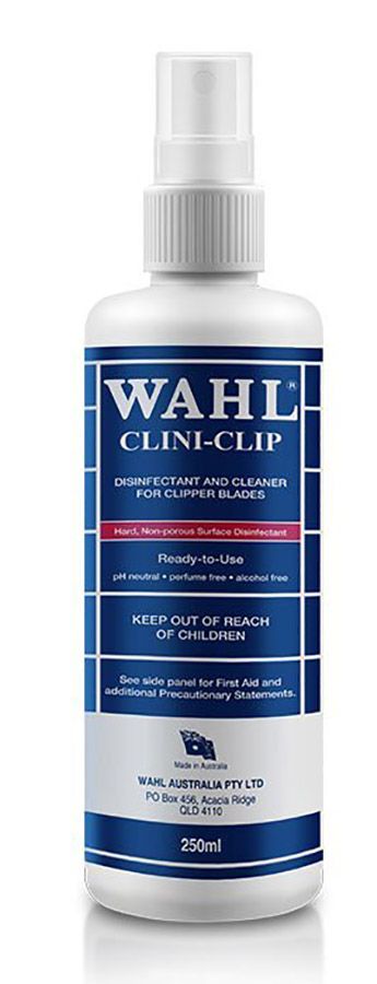 Wahl Clini-Clip Disinfectant & Cleaner for Clipper Spray 250ml