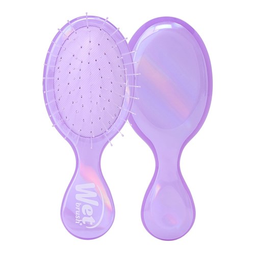 WetBrush Prismatic Glow Mini Detangler - Purple