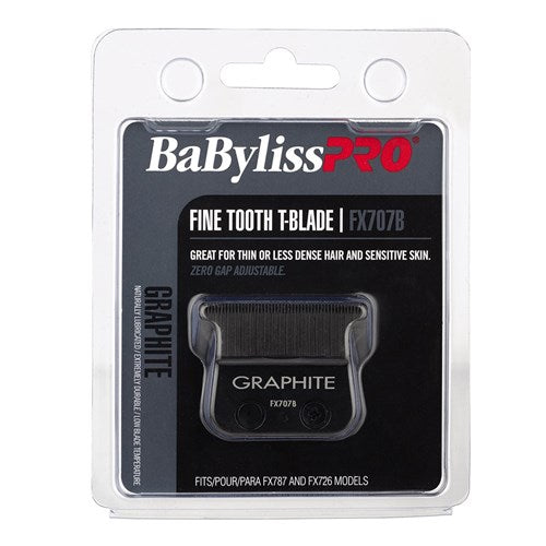 Babyliss PRO Replacement Trimmer Blade Fine Tooth Outliner Graphite FX707B