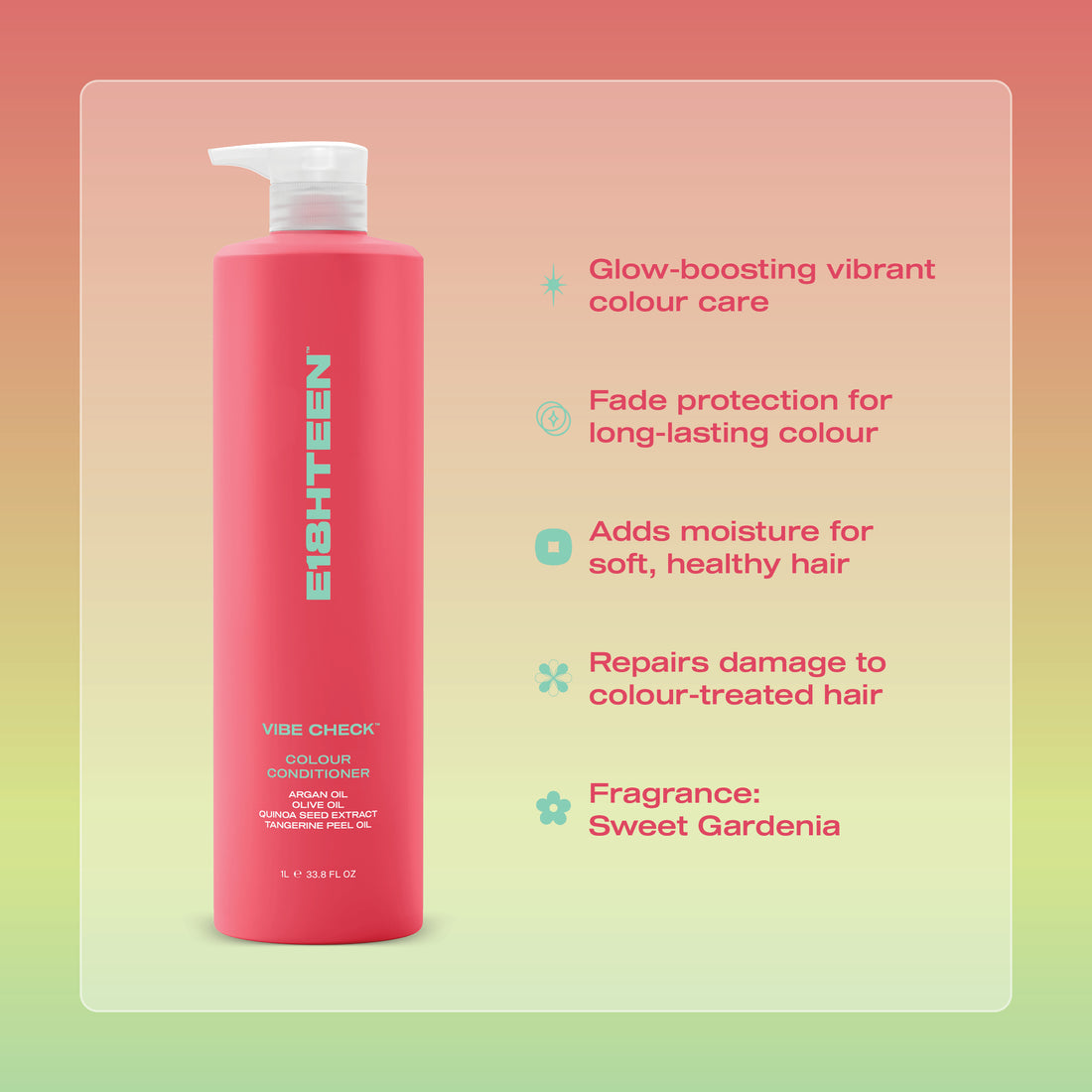 E18HTEEN Vibe Check Colour Shampoo 1L