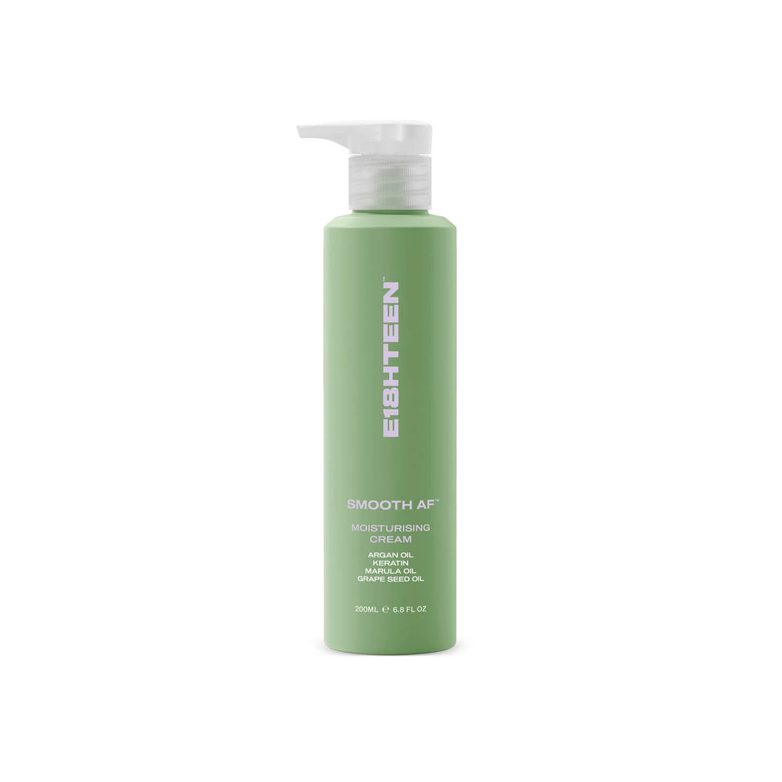 E18HTEEN Smooth AF Moisturising Cream 200ml