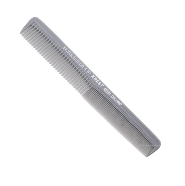 KREST SILVER EDITION COMB NO. 4 CUTTING COMB - 18CM