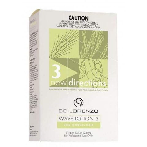 De Lorenzo New Directions Wave Lotions #3 110ml Kit Colour Hair