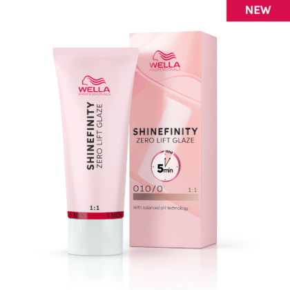 Wella Shinefinity Zero Lift Colour Glaze 60ml - 010/0 Lightest Blonde Natural