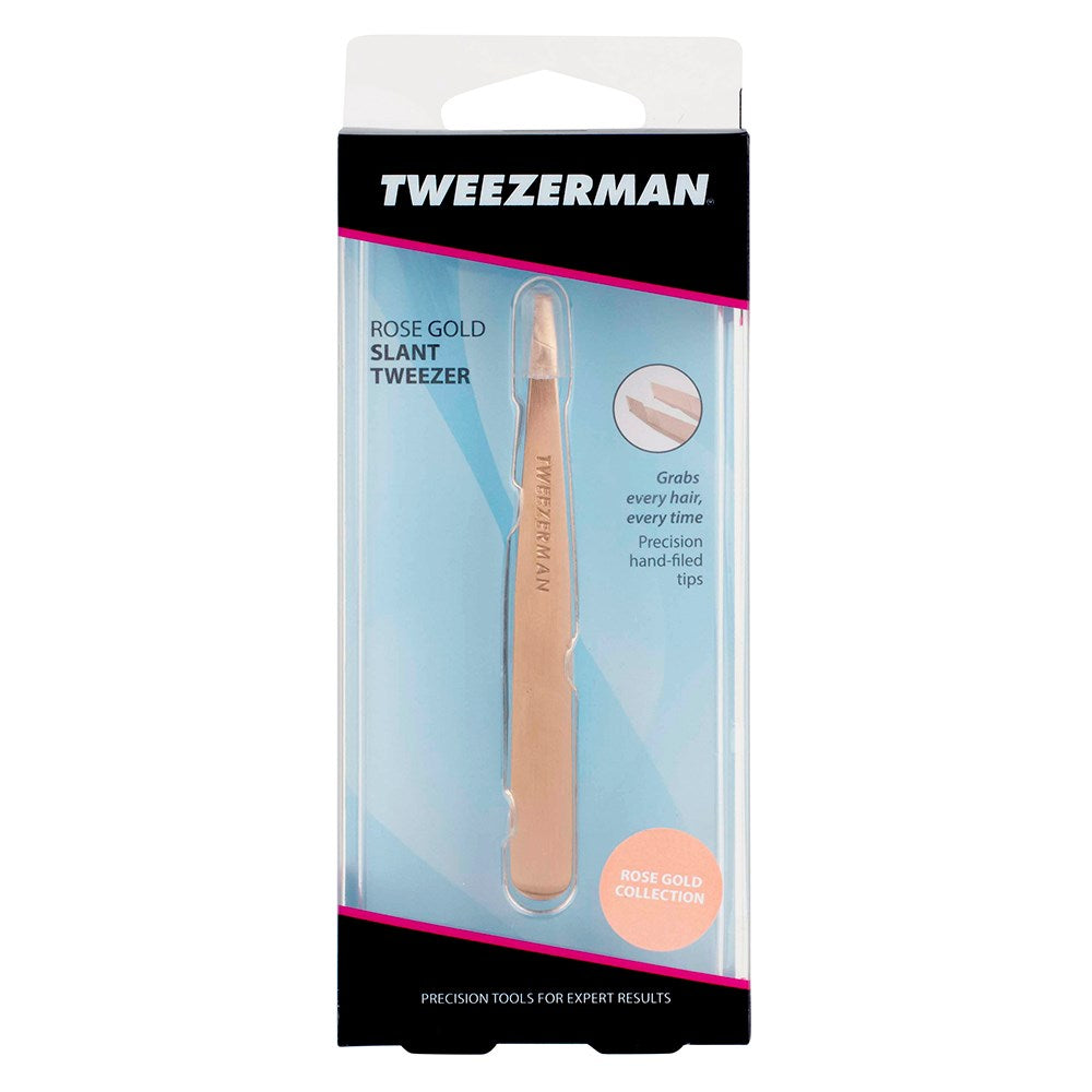 Tweezerman Slant Tweezer Rose Gold