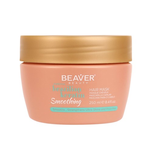 Beaver Brazilian Keratin Smoothing Hair Mask 250ml