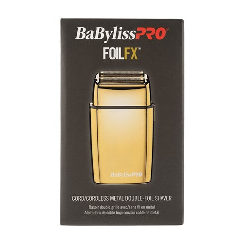 Babyliss PRO Foil FX Double Foil Shaver - Gold