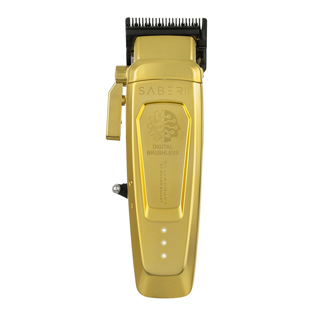 StyleCraft by Silver Bullet Saber 2.0 Hair Clipper - Gold