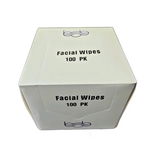 Bob Premium 4-Ply Facial Wipes 100pk 30x30cm