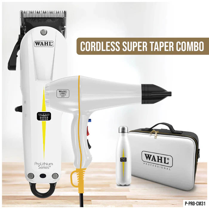 Wahl Cordless Super Taper Combo 4pcs