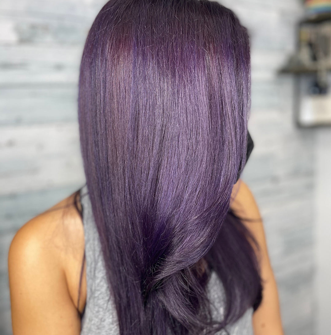 Keracolor Color + Clenditioner Colour Shampoo for Brunettes 355ml - Purple