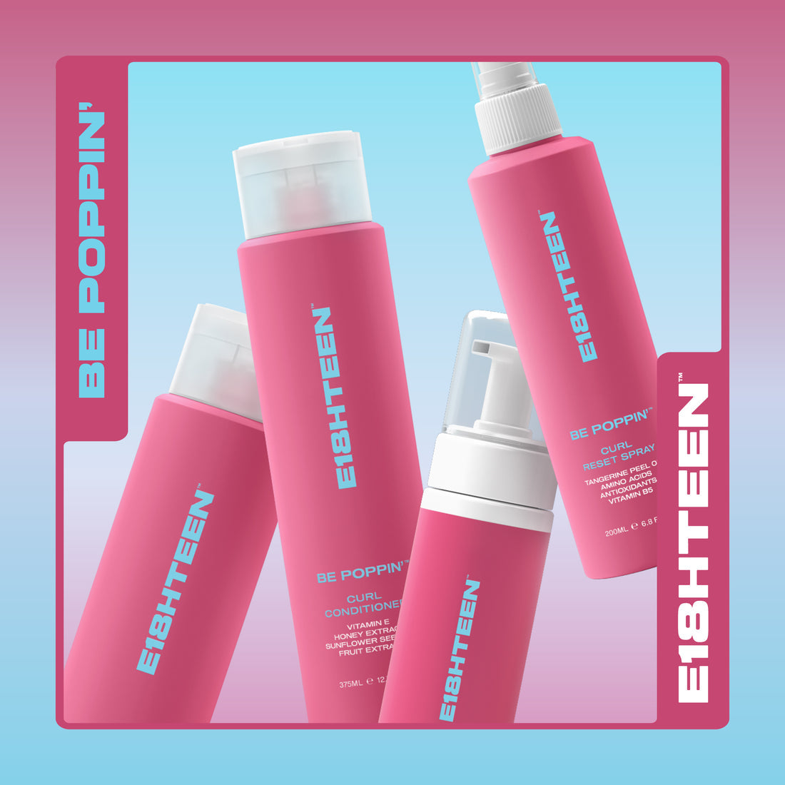 E18HTEEN Be Poppin' Curl Conditioner 1L