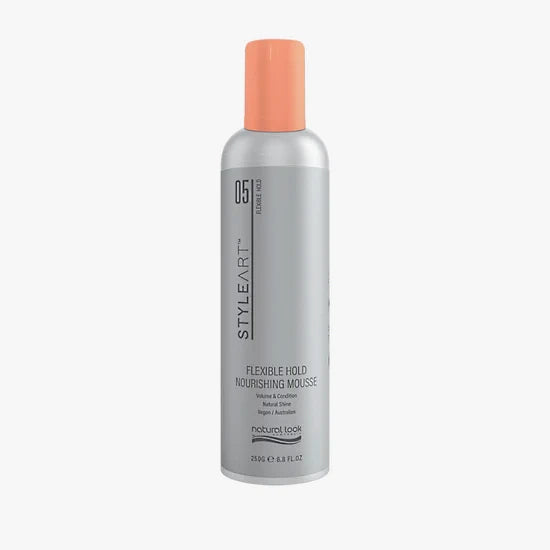 Natural Look Style Art flexible Hold Nourishing Mousse 250g