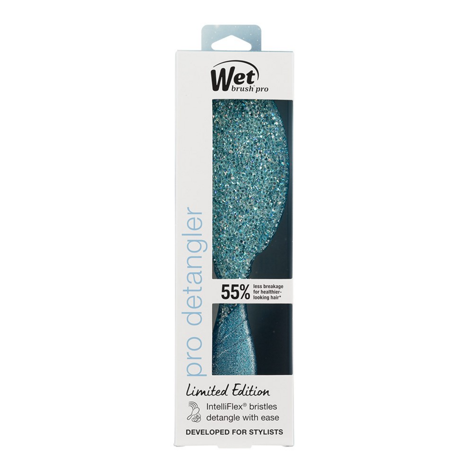 WetBrush Pro Detangler - Winter Tinsel Blue
