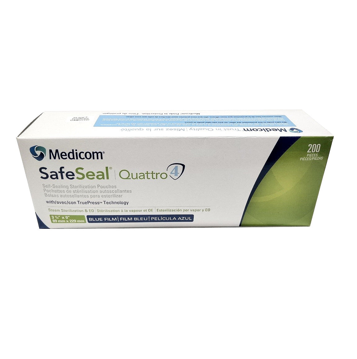 Medicom SafeSeal self Sealing Sterilization Pouches 200pcs