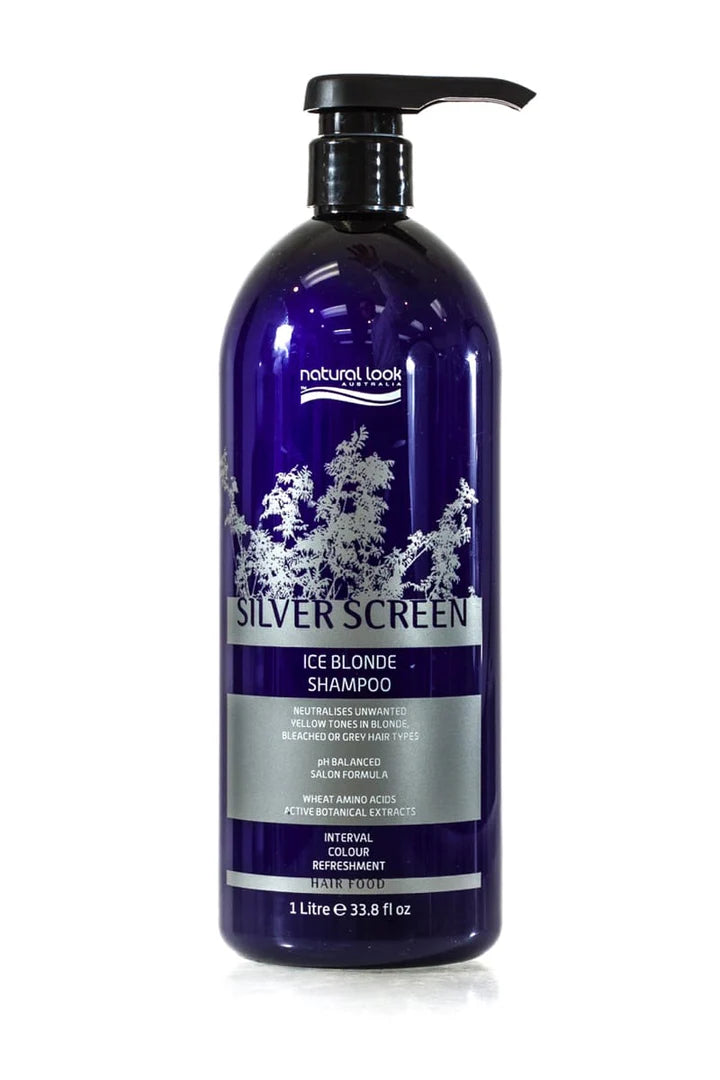 Natural Look Silver Screen Ice Blonde Shampoo 1lt