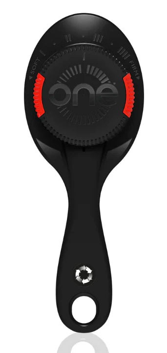 ONE PRO Hair Brush Adjustable Bristle Strength Black