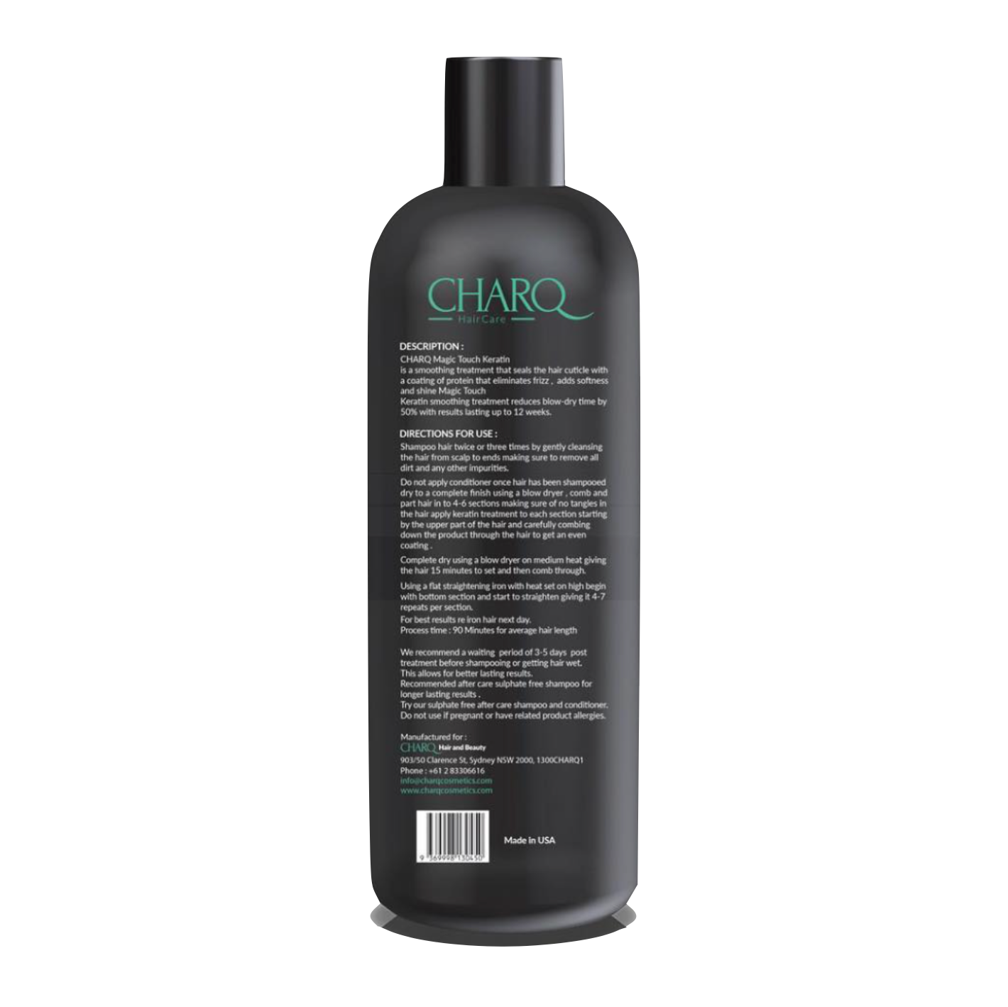 CharQ Keratin Treatment 1L