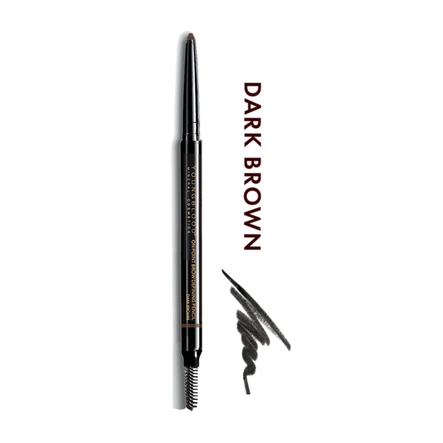 Youngblood On Point Brow Defining Pencil 0.35g - Dark Brown