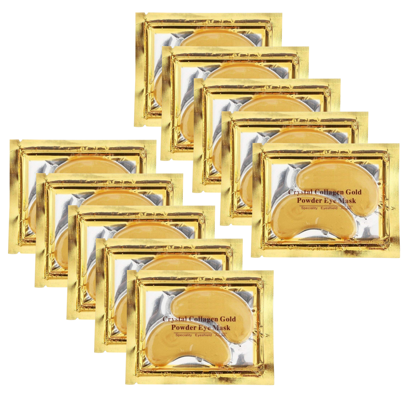 Gold Collagen Under-eye Gel Pads - 10 pairs