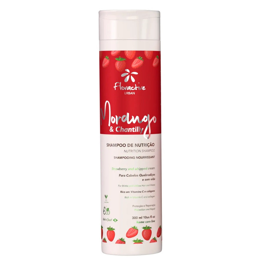 Floractive Strawberry & Whipped Cream Nutrition Shampoo 300ml