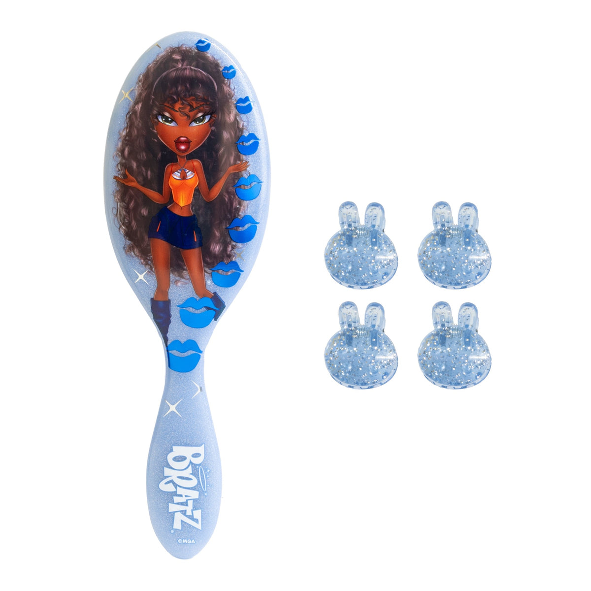 Wet Brush x Bratz Original Detangler & Claw Clips Kit - Sasha